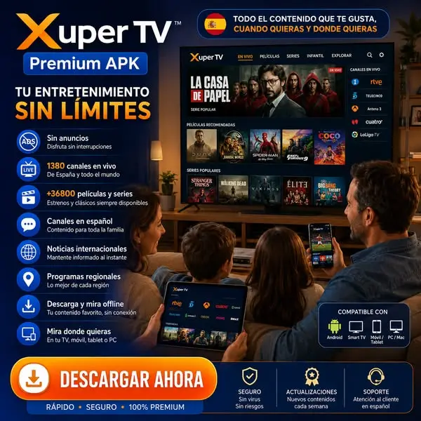 Кадр рекламы Xuper-TV