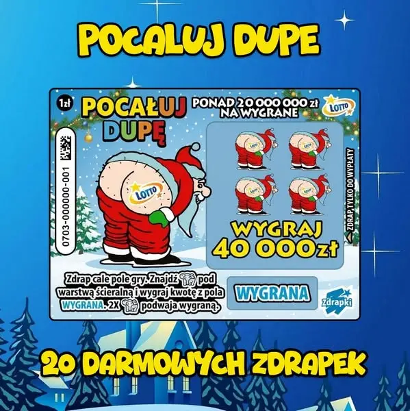 Кадр рекламы Lotto Gierky