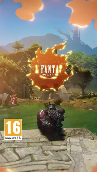 Кадр рекламы FINAL FANTASY XIV