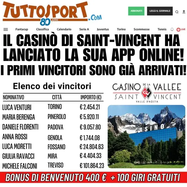 Кадр рекламы Gioca online, Italia