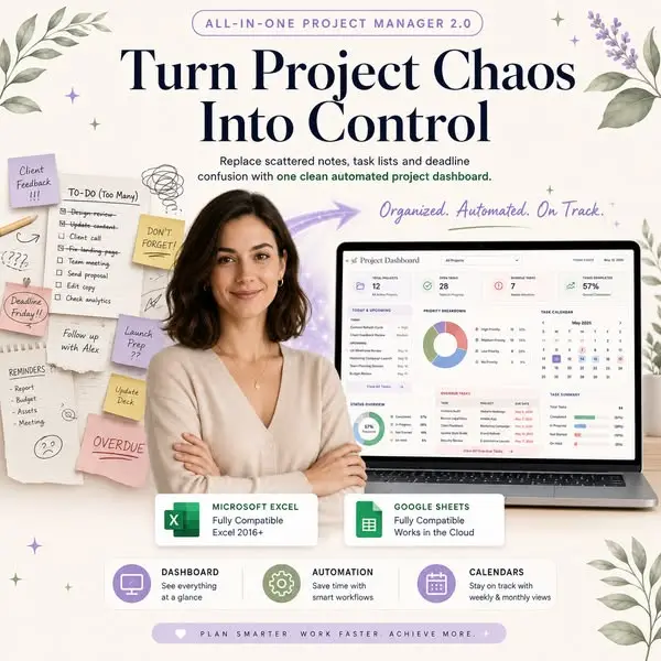 Кадр рекламы Ultimate Project Manager