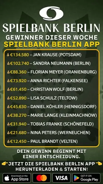 Кадр рекламы Spielbank Deutschland