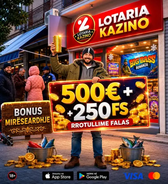 Кадр рекламы Lotaria Albania