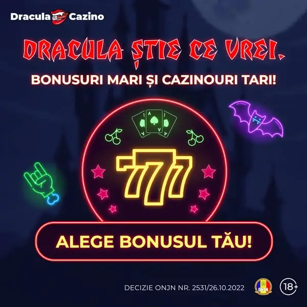 Кадр рекламы Dracula Cazino