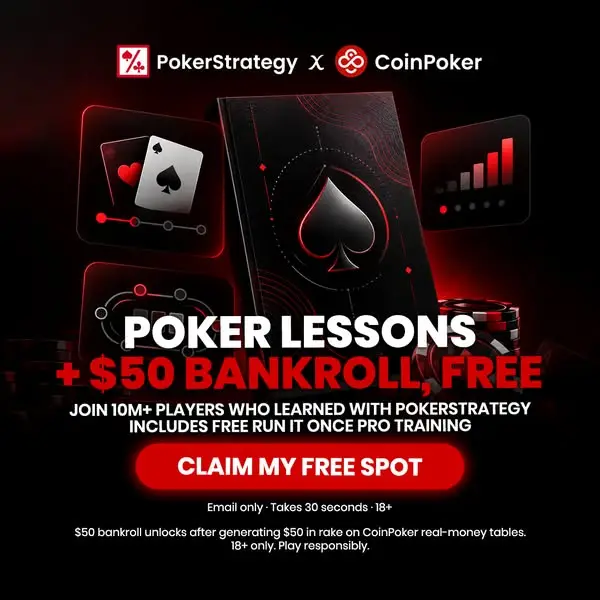 Кадр рекламы PokerStrategy