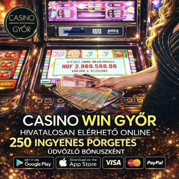 Кадр рекламы Casino Win Győr