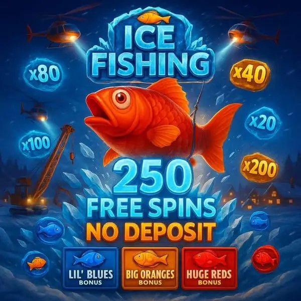 Кадр рекламы Ice Fishing Live