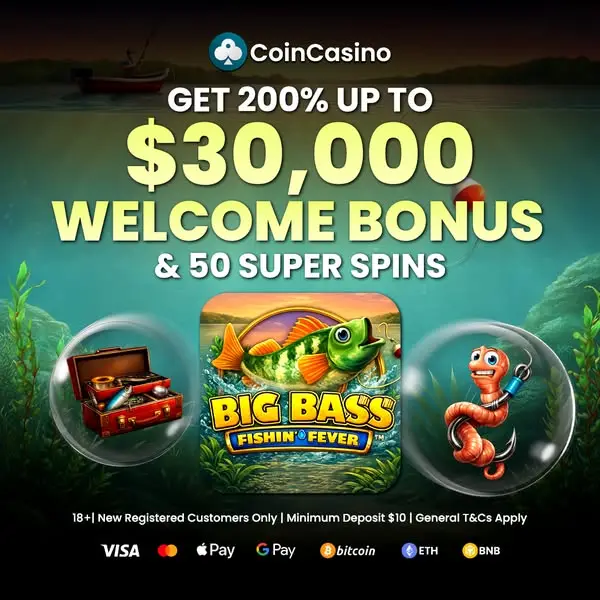 Кадр рекламы CoinCasino Pro