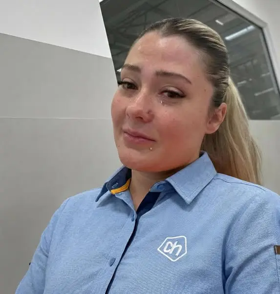 Кадр рекламы Sanne de Vries