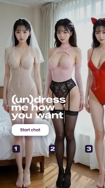 Кадр рекламы Lovescape: AI Girlfriend