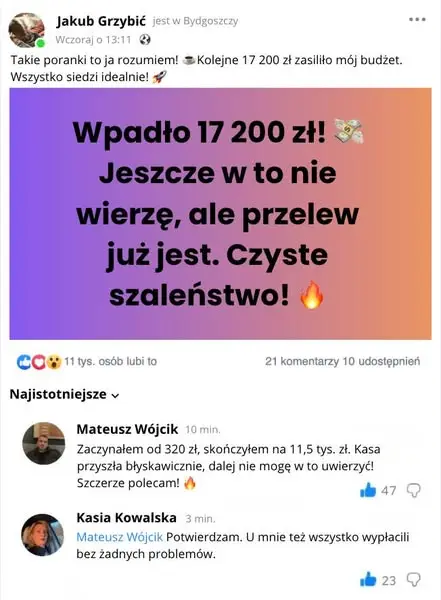 Кадр рекламы Specjalnie dla Ciebie