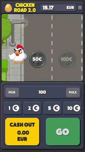 Кадр рекламы Chiken Road