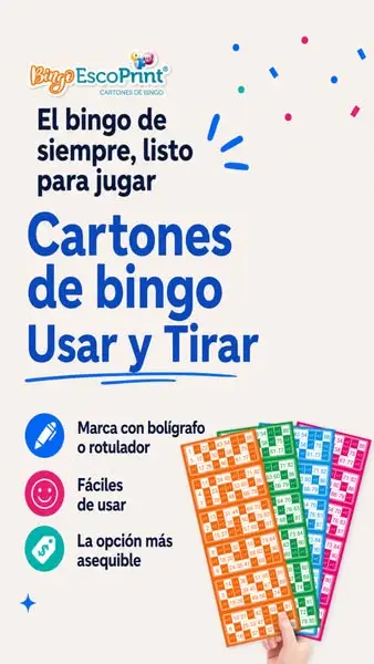Кадр рекламы Bingo Escoprint