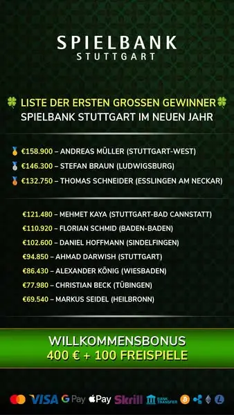 Кадр рекламы Die Spielbanken Deutschland