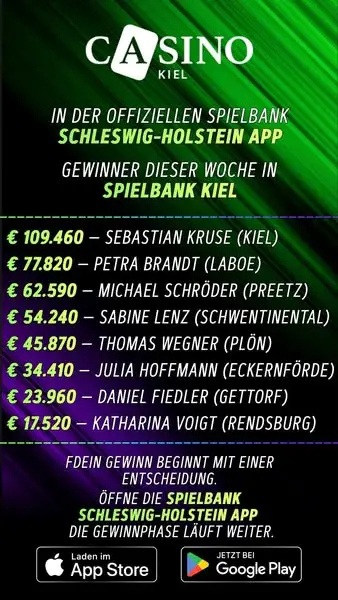 Кадр рекламы Spielbank & Casino Map Deutschland
