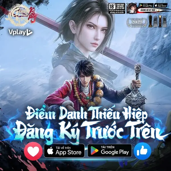 Кадр рекламы Giang Hồ Kỳ Ngộ - Vplay
