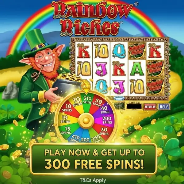 Кадр рекламы Rainbow Richess