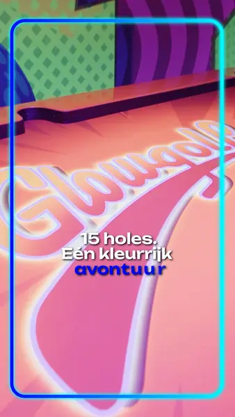 Кадр рекламы GlowGolf Amsterdam Sloterdijk