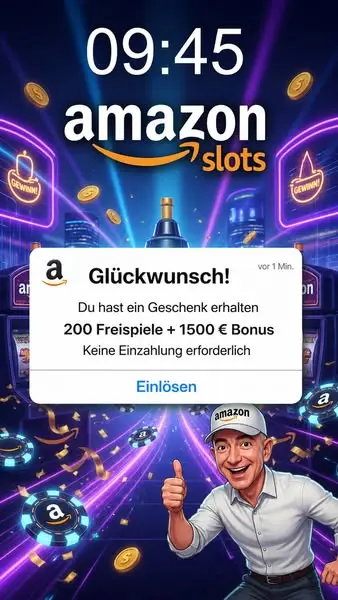 Кадр рекламы AMazon Slots