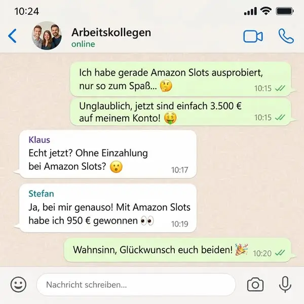 Кадр рекламы Amazon SLots