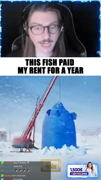 Кадр рекламы Ice Fishing