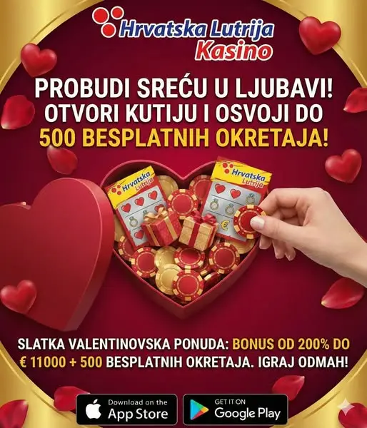 Кадр рекламы Hrvatska Lutrija 