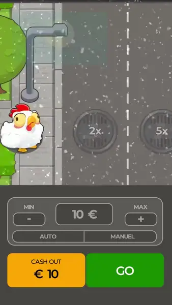 Кадр рекламы Chicken Road
