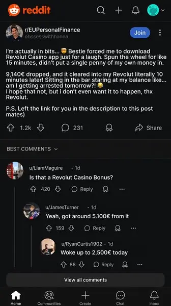Кадр рекламы RevJackpot