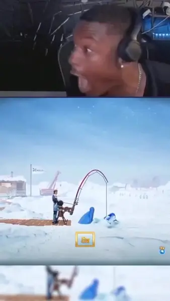 Кадр рекламы Ice Fishing Live