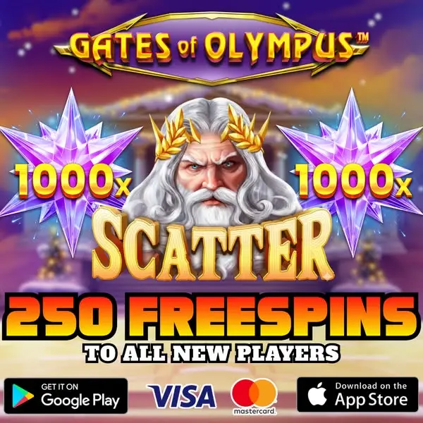 Кадр рекламы Gates Of Olympus