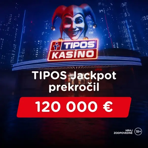 Кадр рекламы TIPOS Kasíno