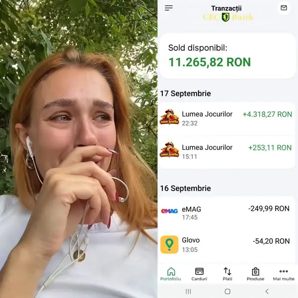 Кадр рекламы Andreea Mureșan