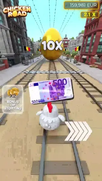Кадр рекламы Chicken Road 2.0