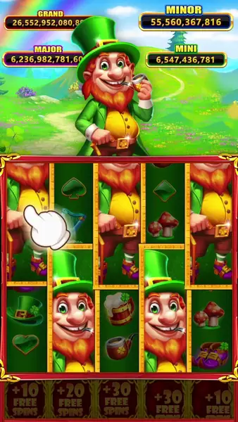 Кадр рекламы Rainbow Riches Online