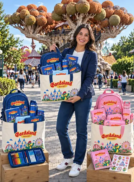 Кадр рекламы Vivi Gardaland