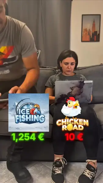Кадр рекламы Ice Fishing Big Win
