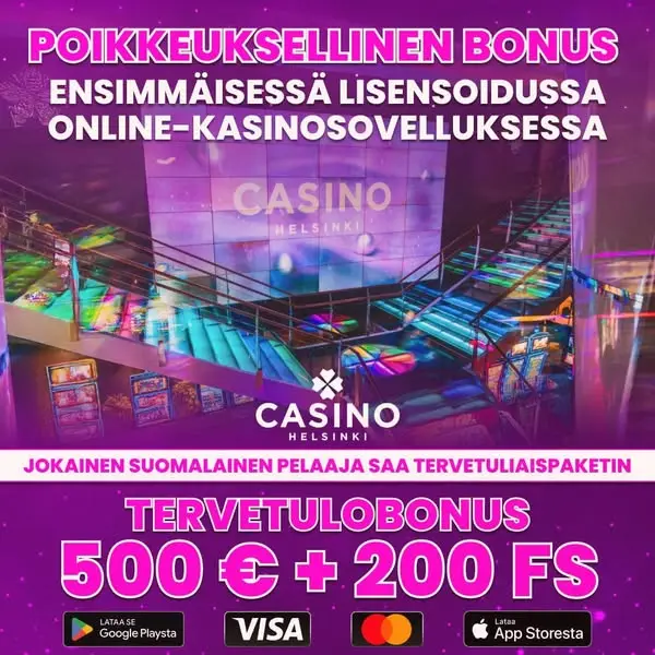 Кадр рекламы Suomi Casino Online