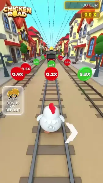 Кадр рекламы Chicken Road Big Cash