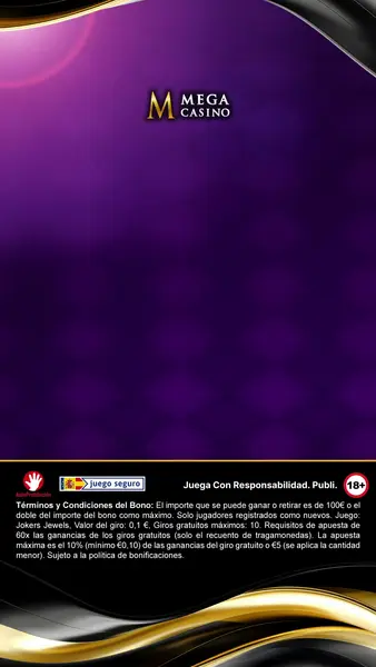 Кадр рекламы Mega Casino España