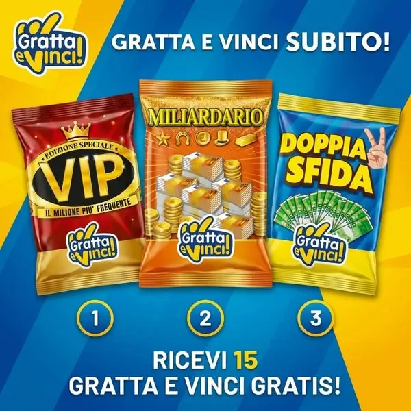 Кадр рекламы Gratta e vinci