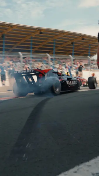 Кадр рекламы The Racing Day