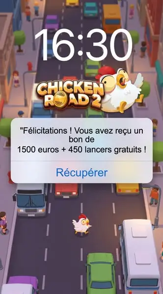 Кадр рекламы Wish Chicken Road