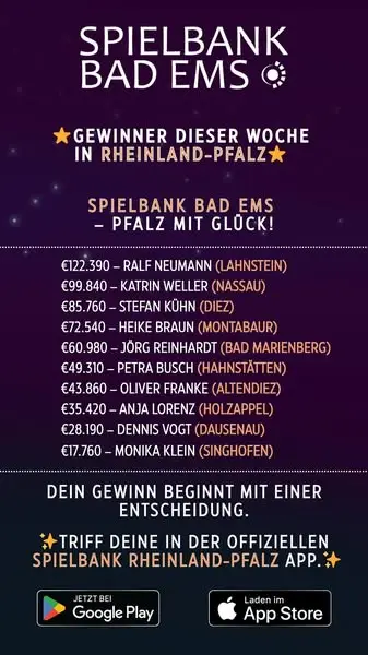 Кадр рекламы Deutschland Spielbanken Guide