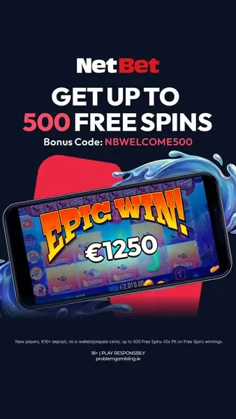 Кадр рекламы NetBet Casino IE