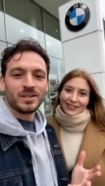 Кадр рекламы Beckham Sarah Banks