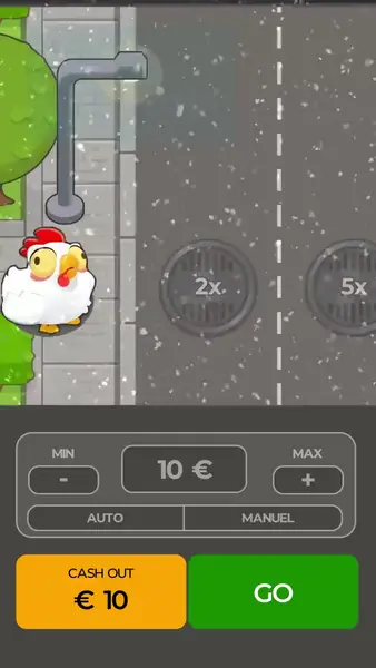 Кадр рекламы Chicken Road