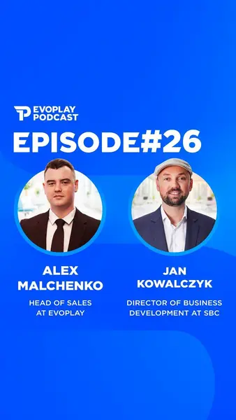 Кадр рекламы Evoplay Podcast