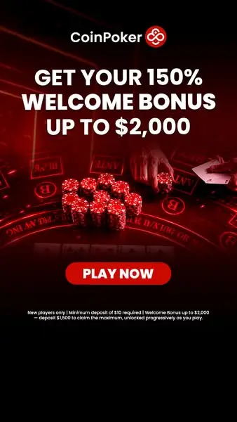 Кадр рекламы CoinPoker