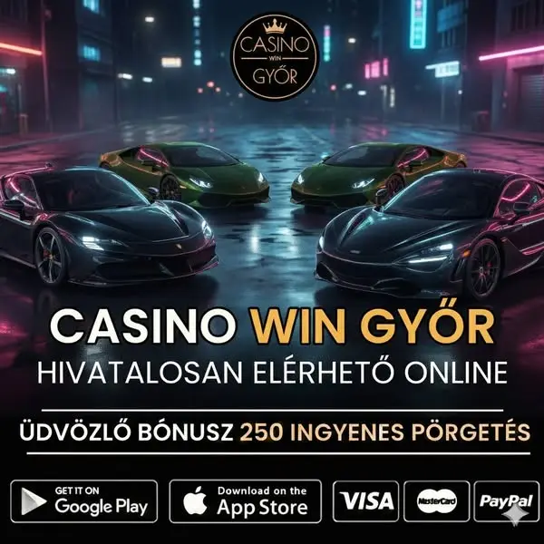 Кадр рекламы Gyor VIP games