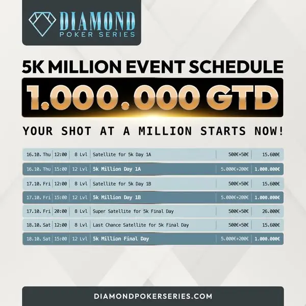 Кадр рекламы Diamond Poker Series